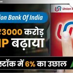 Union Bank of India ने ₹3000 करोड़ QIP बढ़ाया: स्टॉक में 6% का उछाल